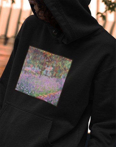 Bluza z naszywką Ogród artysty w giverny Claude Monet