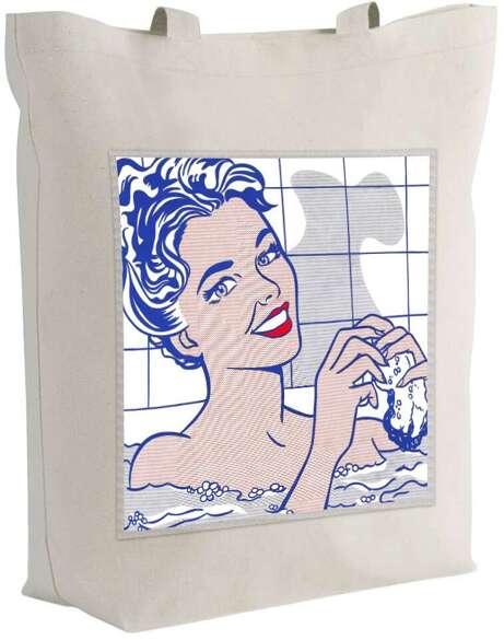 Torba z naszywką Woman in Bath Roy Lichtenstein