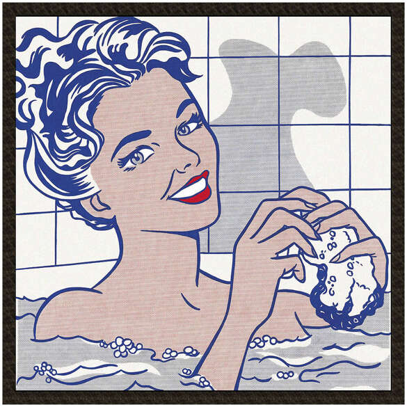 Naszywka Woman in Bath Roy Lichtenstein