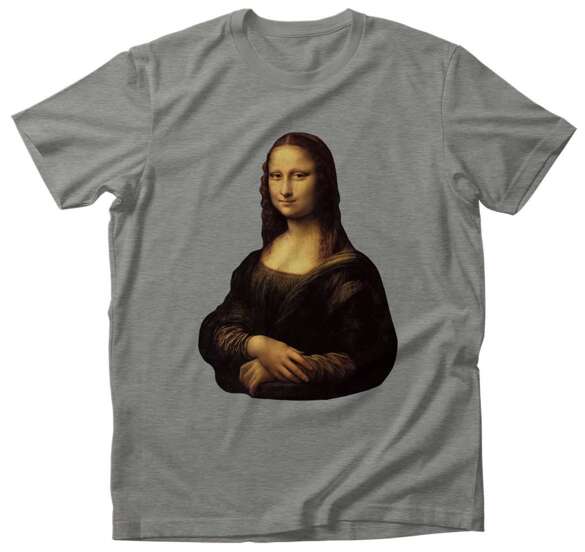 Koszulka Mona Lisa Leonardo da Vinci