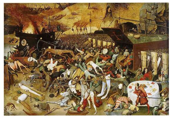 Magnes Triumf śmierci Pieter Bruegel starszy