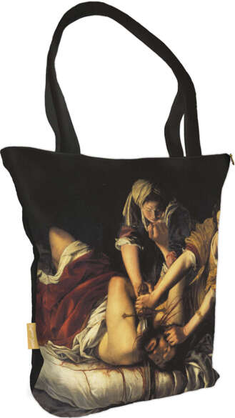 Torba na ramię shopper Judyta odcinająca głowę Holofornesowi Artemisia Gentileschi