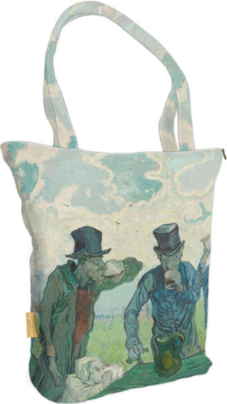 Torba na ramię shopper Pijący Vincent Van Gogh