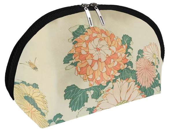 Kosmetyczka Chryzantemy i pszczoła Katsushika Hokusai