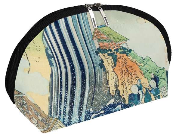 Kosmetyczka Wodospad Ono na drodze Kisokaidō Katsushika Hokusai