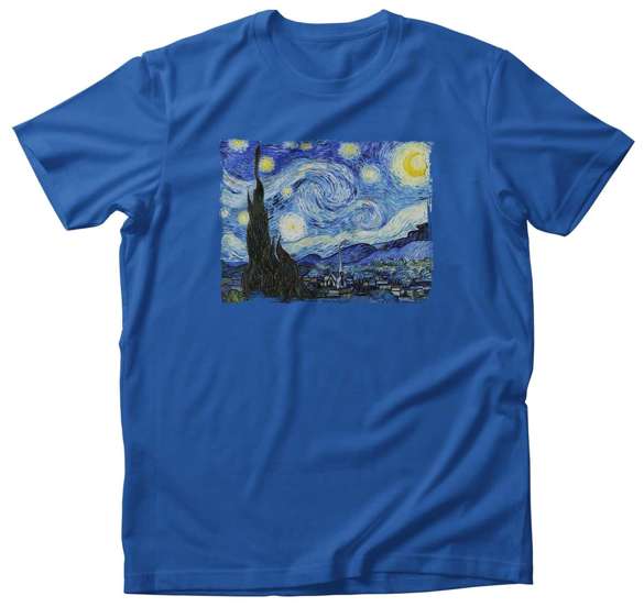 Koszulka Gwiaździsta Noc Vincent Van Gogh