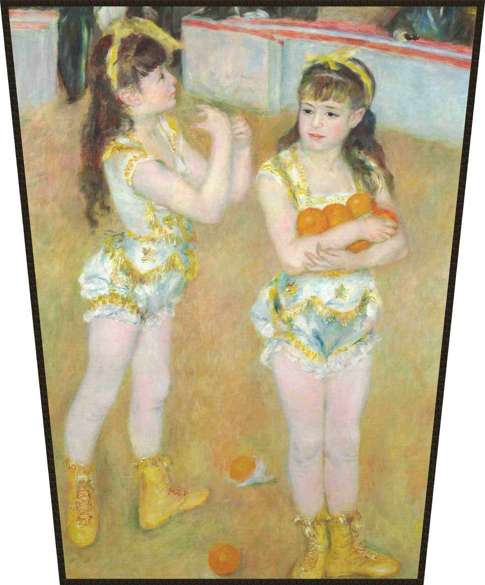 Ekran Akrobaci w Cirque Fernando Pierre-Auguste Renoir