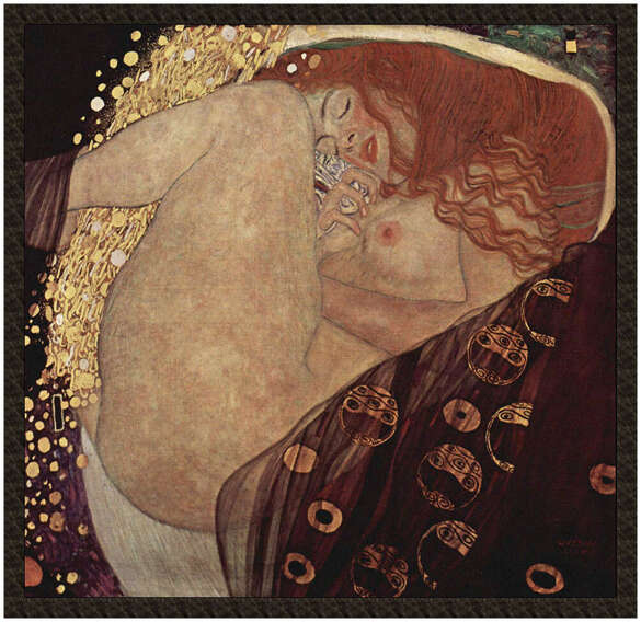 Naszywka Danae Gustav Klimt