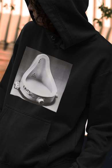 Bluza z naszywką Fontanna Marcel Duchamp