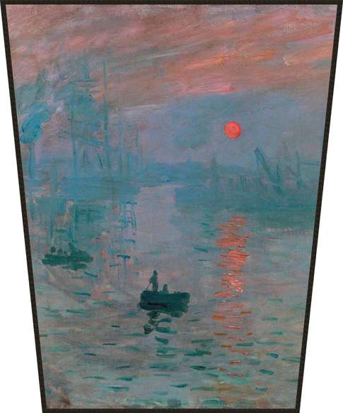 Ekran Impresja, wschód słońca Claude Monet