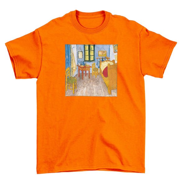 Koszulka z naszywką Bedroom Vincent van Gogh