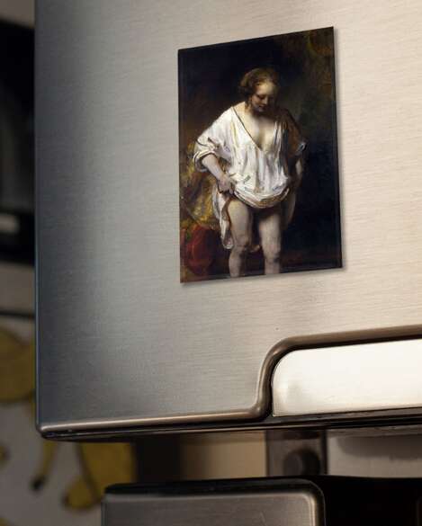 Magnes Hendrickje kąpiąca się w rzece Rembrandt