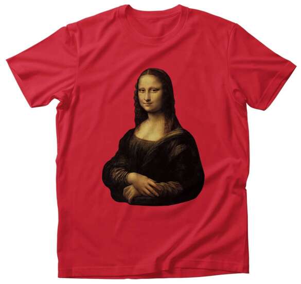 Koszulka Mona Lisa Leonardo da Vinci