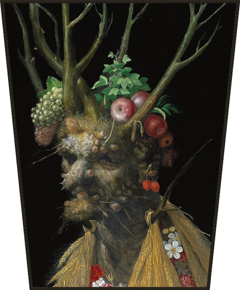 Ekran Cztery pory roku w jednej głowie Giuseppe Arcimboldo