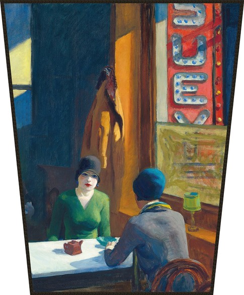 Ekran Mieszanka potraw Edward Hopper