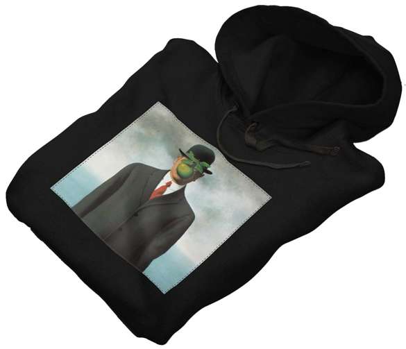 Bluza z naszywką Syn człowieczy René Magritte
