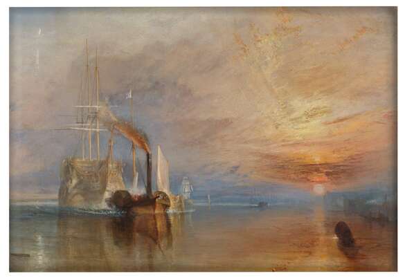 Magnes Bitwa Temeraire William Turner