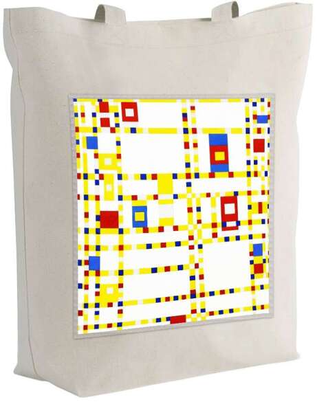 Torba z naszywką Broadway Boogie Woogie Piet Mondrian