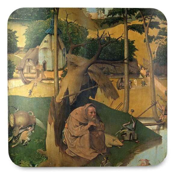 Podkładka pod kubek Kuszenie św. Antoniego Hieronim Bosch