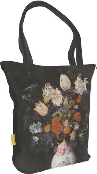 Torba na ramię shopper Kwiaty w wazonie Judith Leyster