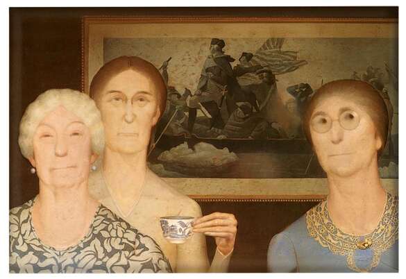 Magnes Daughters of Revolution Grant Wood