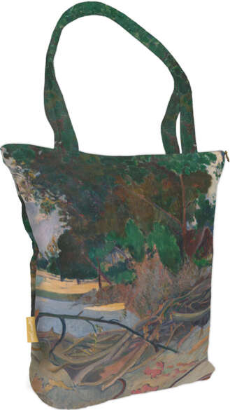 Torba na ramię shopper Te burao (Drzewo hibiskusa) Paul Gauguin