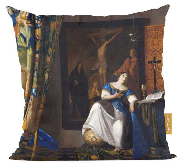 Poduszka Alegoria wiary Jan Vermeer