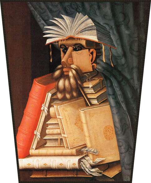 Ekran Bibliotekarz Giuseppe Arcimboldo