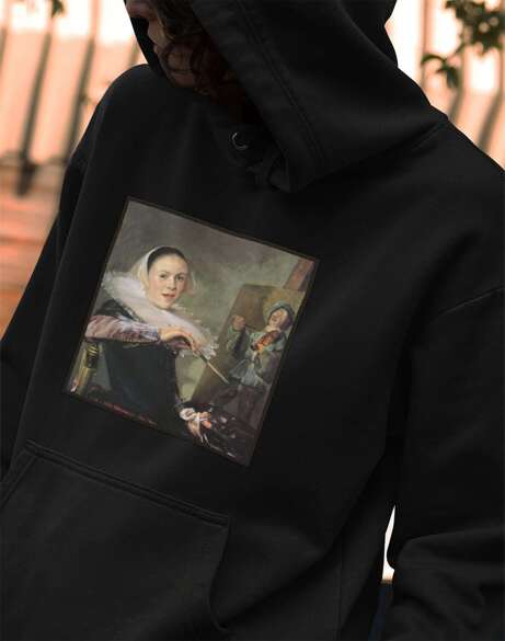 Bluza z naszywką Autoportret Judith Leyster