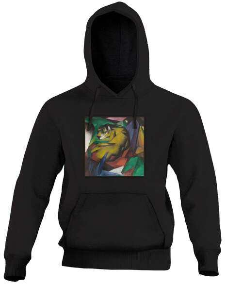 Bluza z naszywką Tygrys Franz Marc