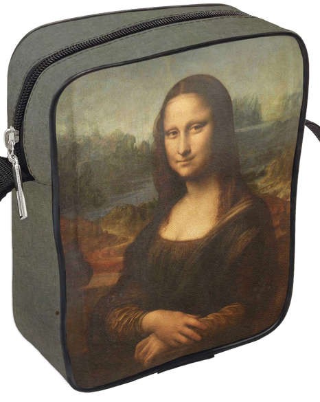 Torba Listonoszka Mona Lisa Leonardo da Vinci