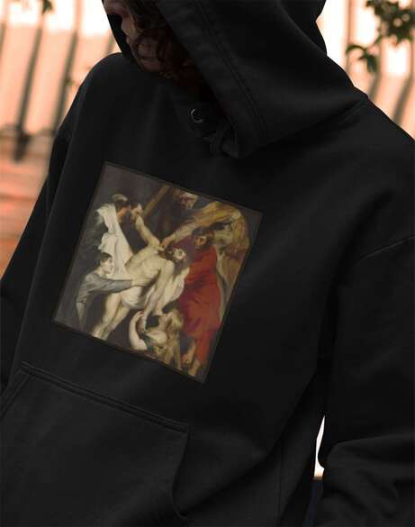 Bluza z naszywką Zdjęcie z krzyża Peter Paul Rubens