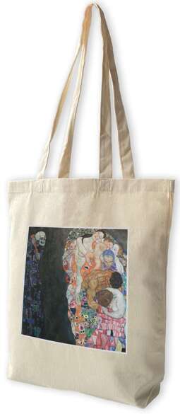 Torba z naszywką Śmierć i życie Gustav Klimt