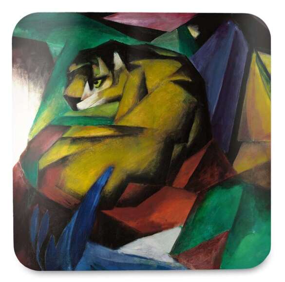 Podkładka pod kubek Tygrys Franz Marc