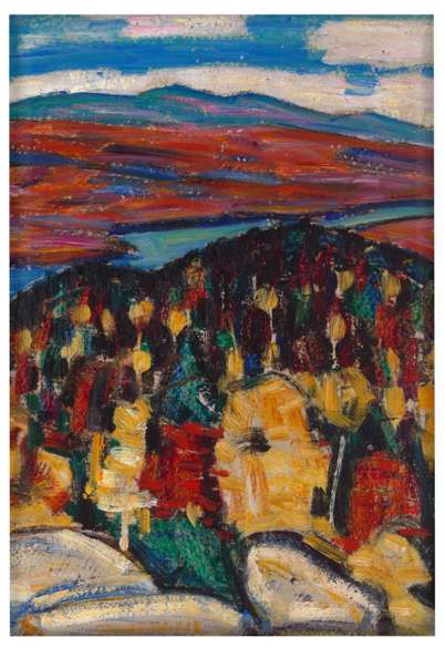 Magnes Krajobraz nr. 26 Marsden Hartley