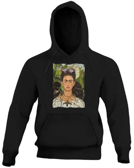 Bluza Autoportret z cierniowym naszyjnikiem i kolibrem Frida Kahlo