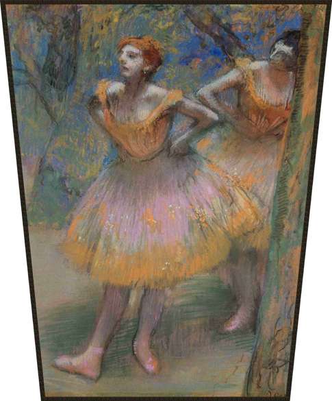 Ekran Dwie tancerki Edgar Degas