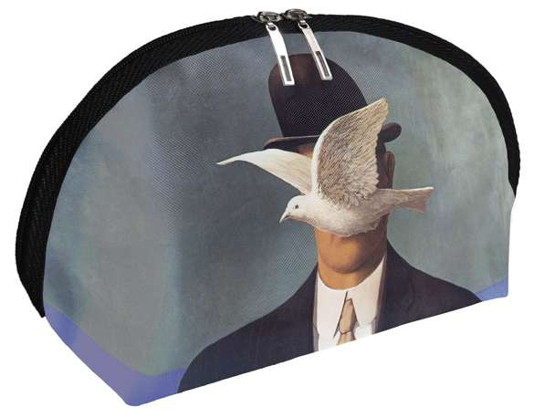 Kosmetyczka Mężczyzna w meloniku René Magritte