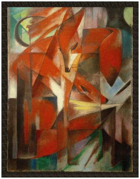 Naszywka Lisy Franz Marc