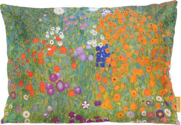 Poduszka Flower garden Gustav Klimt