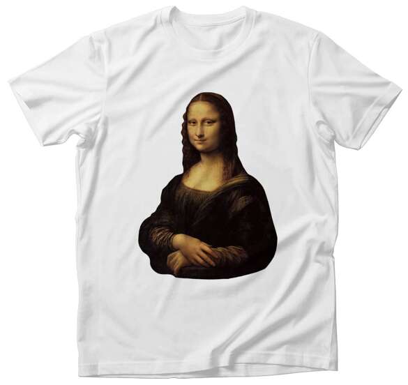 Koszulka Mona Lisa Leonardo da Vinci