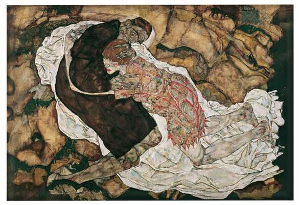 Magnes Death and the Maiden Egon Schiele