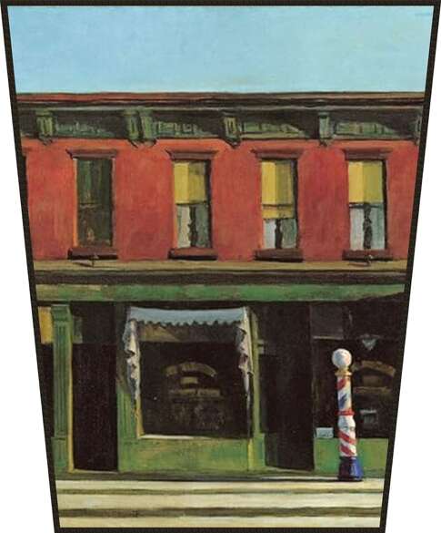 Ekran Wczesny niedzielny poranek Edward Hopper