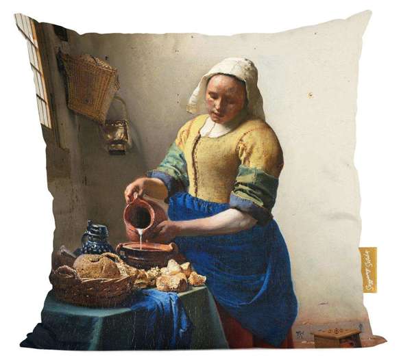 Poduszka Mleczarka Jan Vermeer