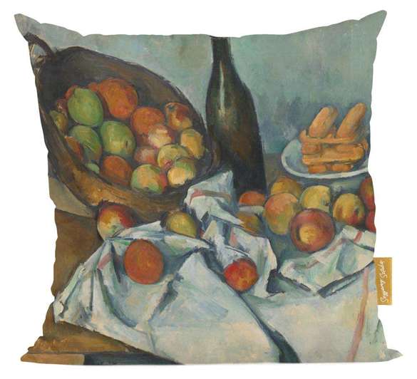 Poduszka Kosz jabłek Paul Cezanne