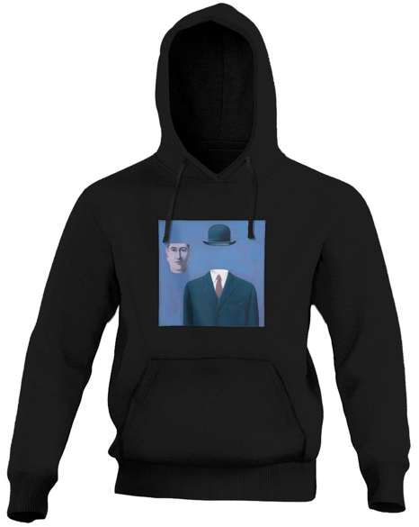 Bluza z naszywką Pielgrzym René Magritte