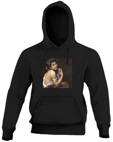Bluza z naszywką Chory Bachus Caravaggio