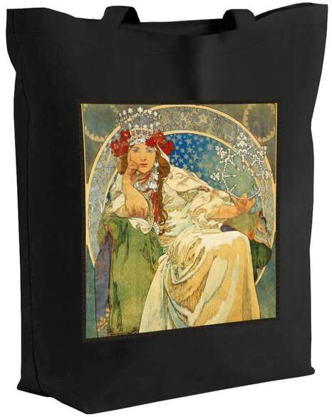 Torba z naszywką Princess Hyacinth Alfons Mucha