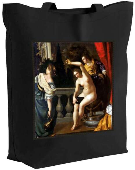 Torba z naszywką Batszeba w swojej kąpieli Artemisia Gentileschi