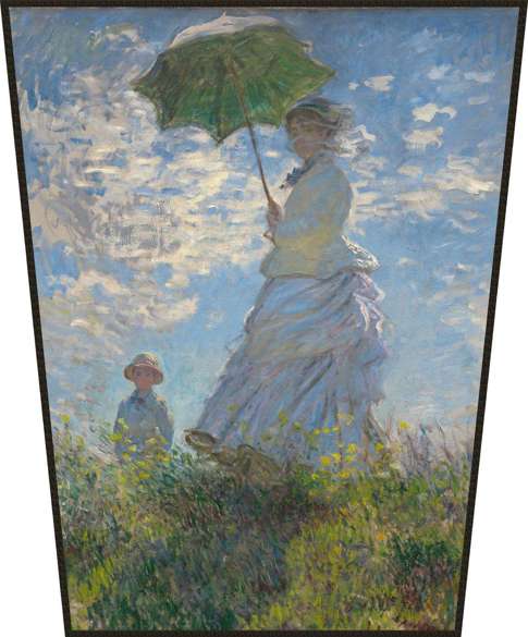 Ekran Kobieta z parasolem Claude Monet